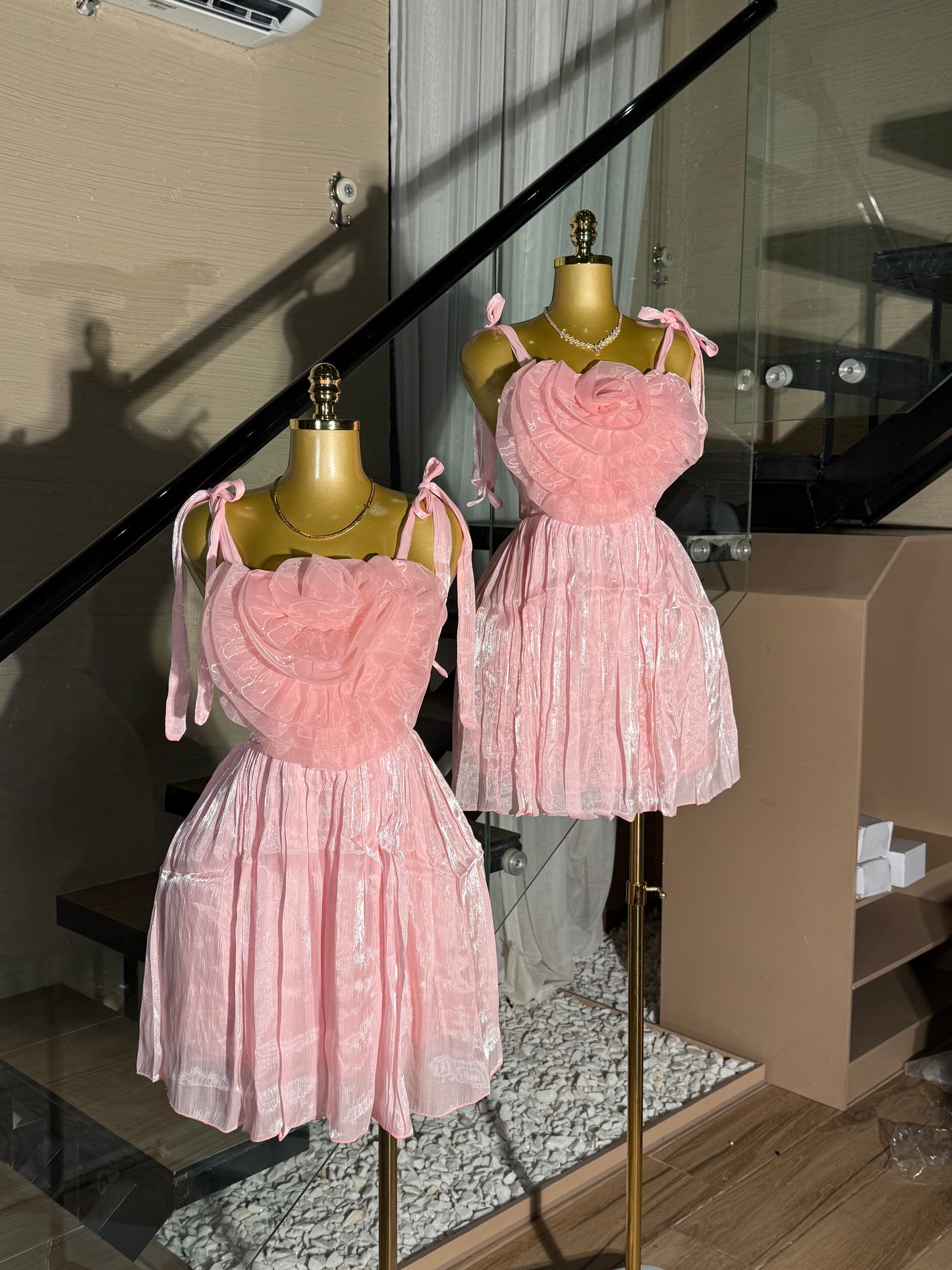 # 86144 pink gown