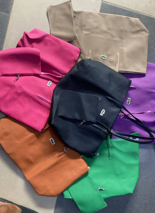 # 0 2 in 1 Lacoste tote bag