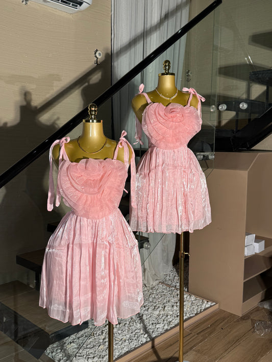 # 86144 pink gown