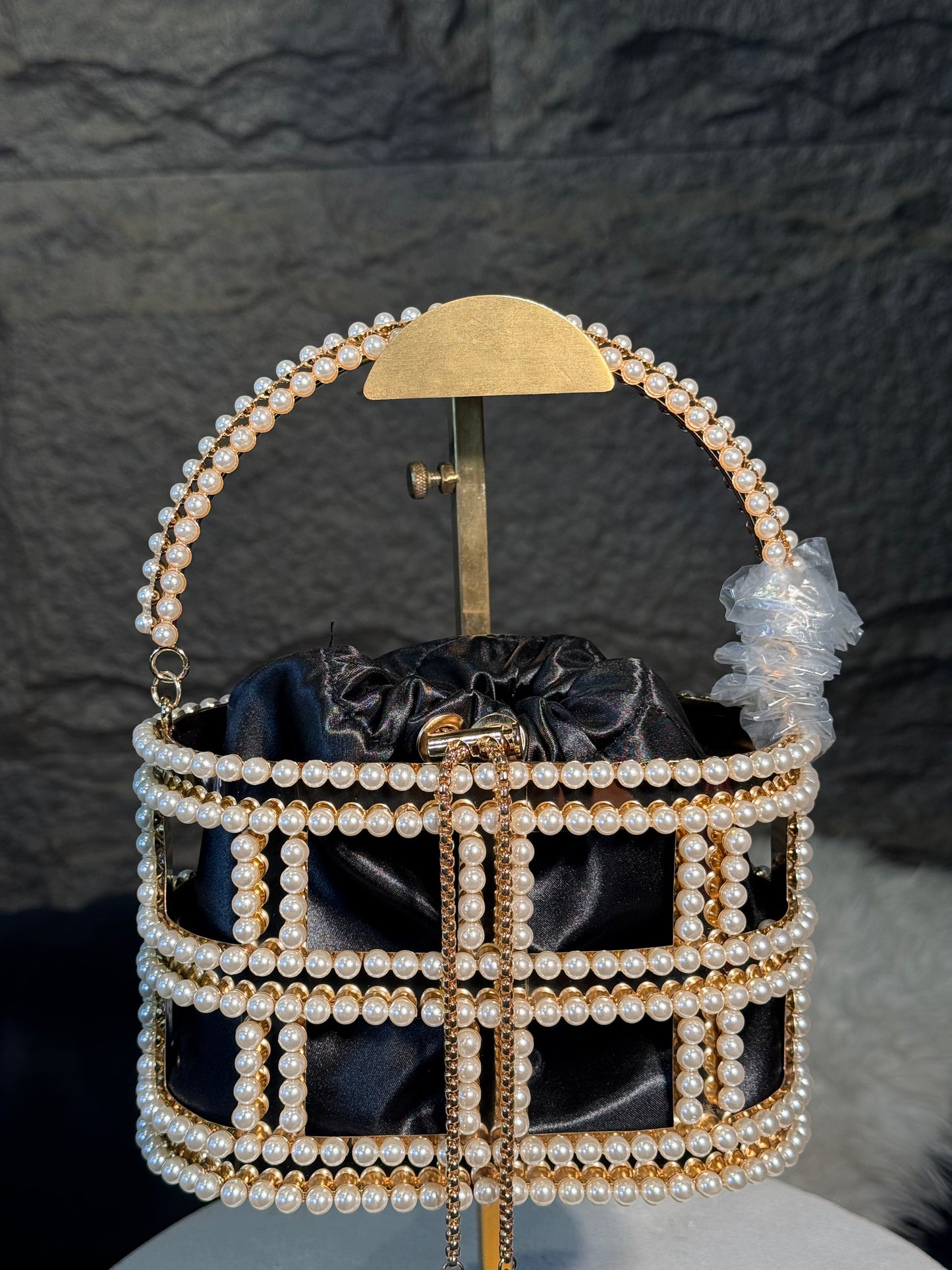 # 0 286 BEADED BOX BAG