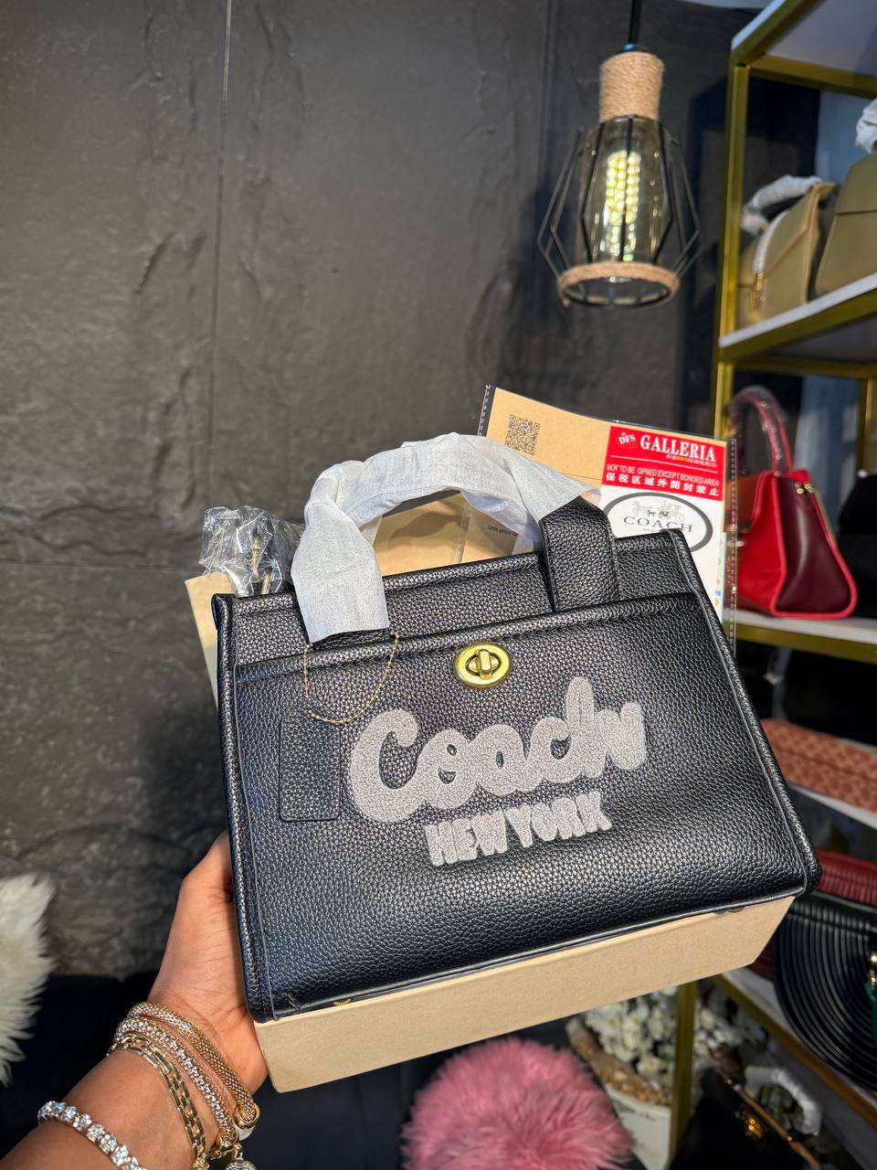 #C3817 NEWYORK BOX BAG