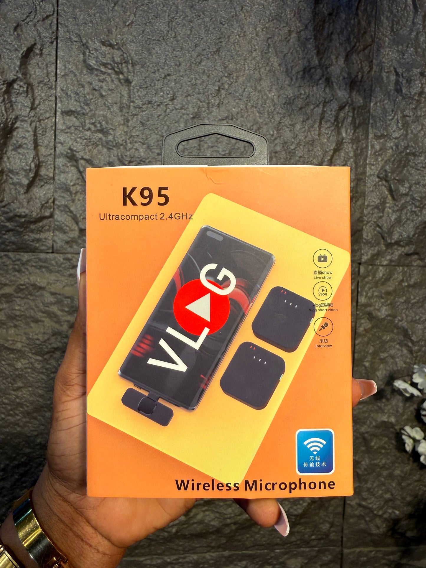 # 0 K95 WIRELESS MICROPHONE