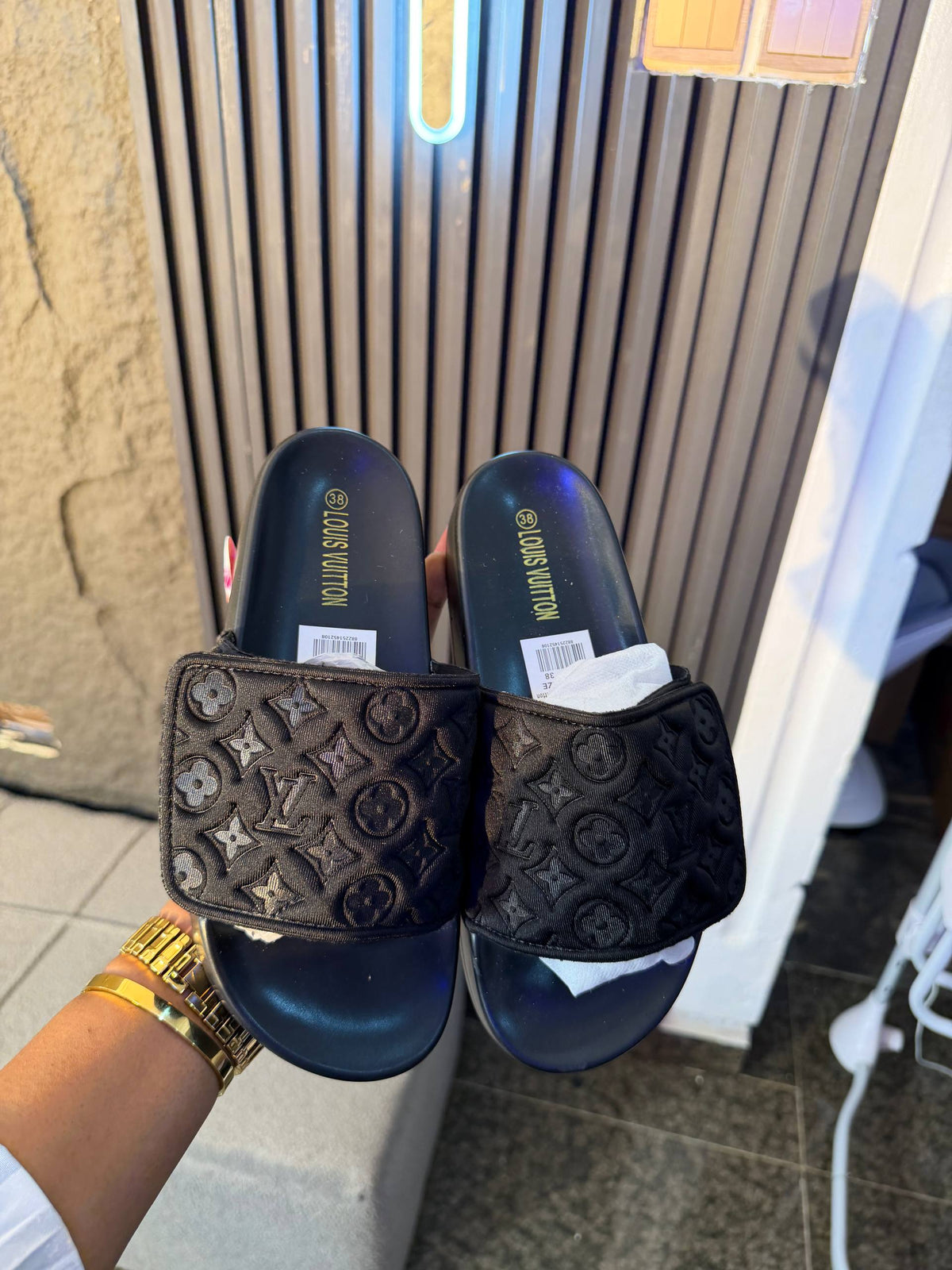 # 0 Big sole Louis Vuitton slippers
