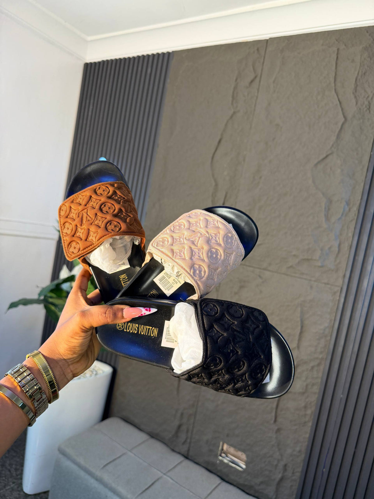 # 0 Big sole Louis Vuitton slippers